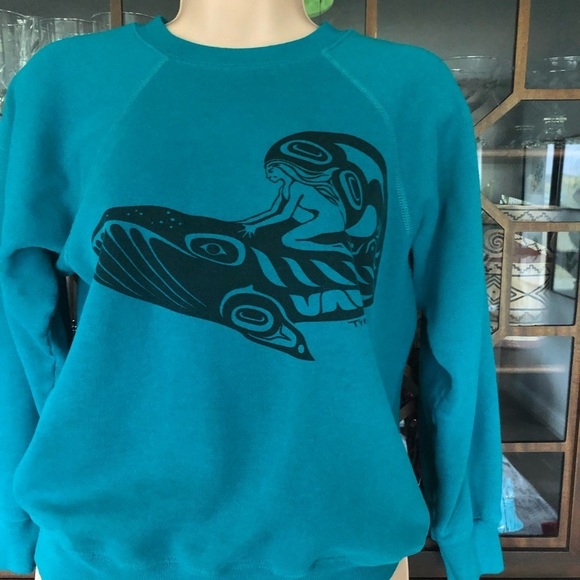 Native Print Sweatshirt - Picture 6 of 11